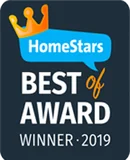HomeStars Best Award winner 2019