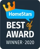 HomeStars Best Award winner 2020